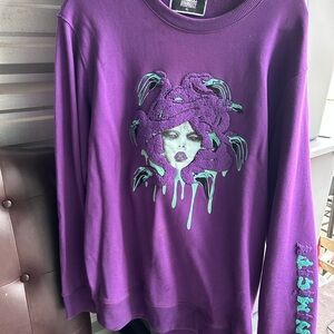 Denim city Medusa sweater